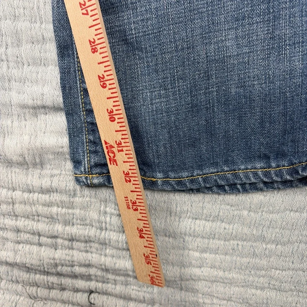 Paperdenim&Cloth Jeans Womens 30 Blue Flare Tsunami 2-TRU-55‎ Stretch Selvedge - Picture 3 of 11